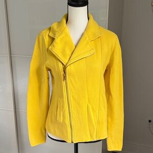 Lauren Ralph Lauren Knit Motorcycle Jacket Ladies Large